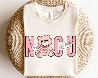 NICU Valentine's Day Shirt for Neonatal Intensive Care Unit Nurses, Cute ICU TShirt, RN Baby Nurse Appreciation Gift, Er Ob Nursing Student