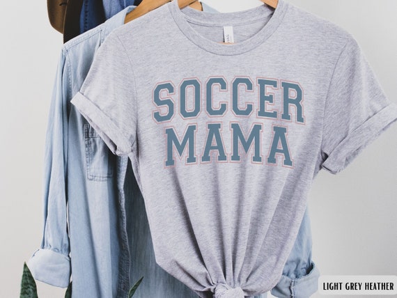 Soccer Mama Shirt, Soccer Mom TShirt, Soccer T-Shirt Women, Game Day Outfit, Gift for Soccer Player Mom, Mothers Day Gift for Soccer Mom