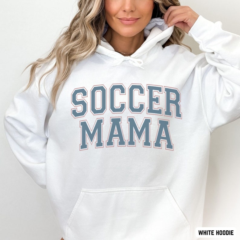 Soccer Mom Sweatshirt, Soccer Mama Sweater, Soccer Mom Hoodie, Trendy Soccer Game Day Shirt, Sports Mom Jersey, Mothers Day Gift for Soccer image 8