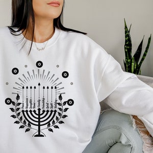 Happy hanukkah sweatshirt