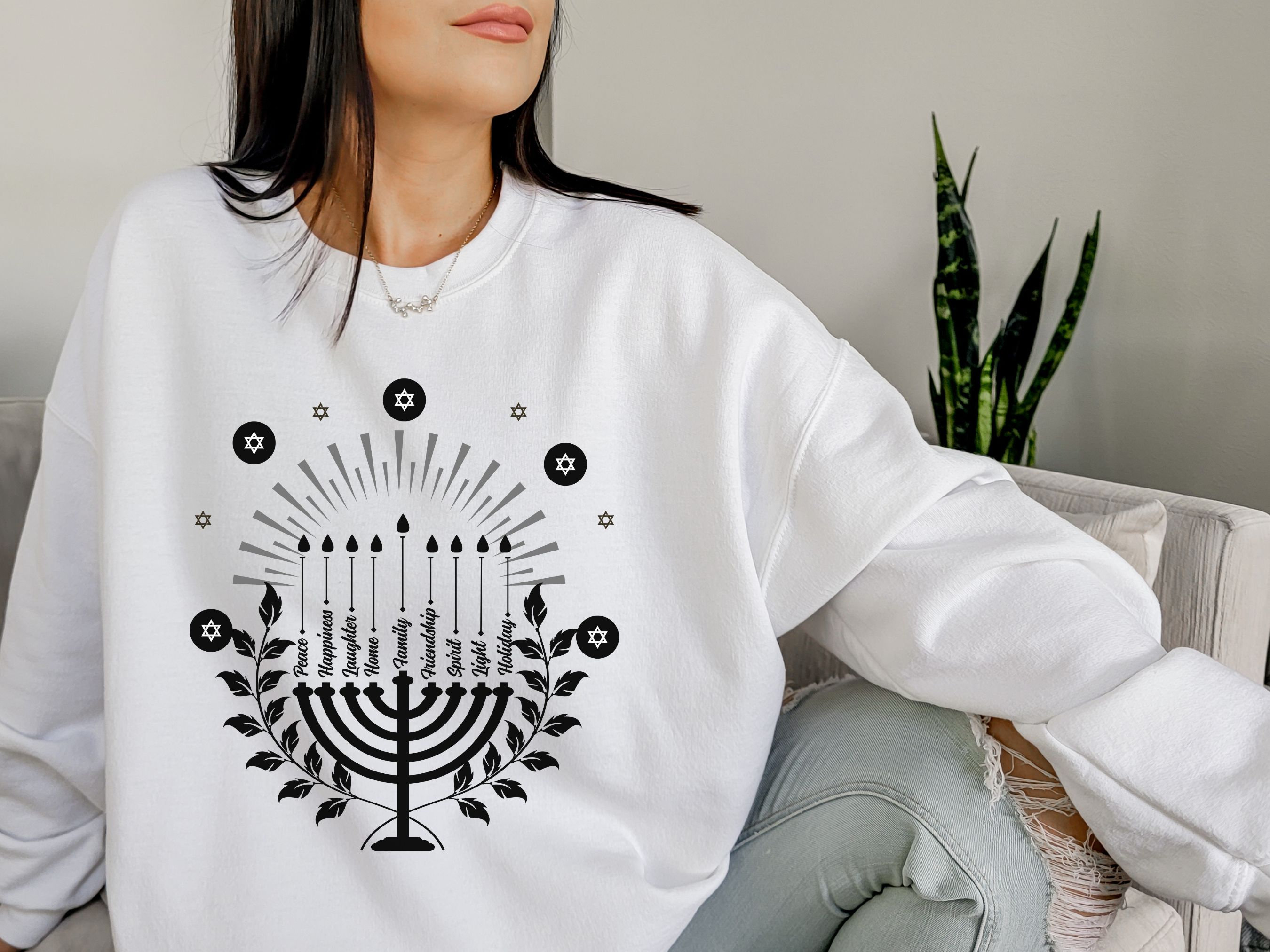 Image Featuring A Hanukkah Menorah Emblem With Multi-colored Stained