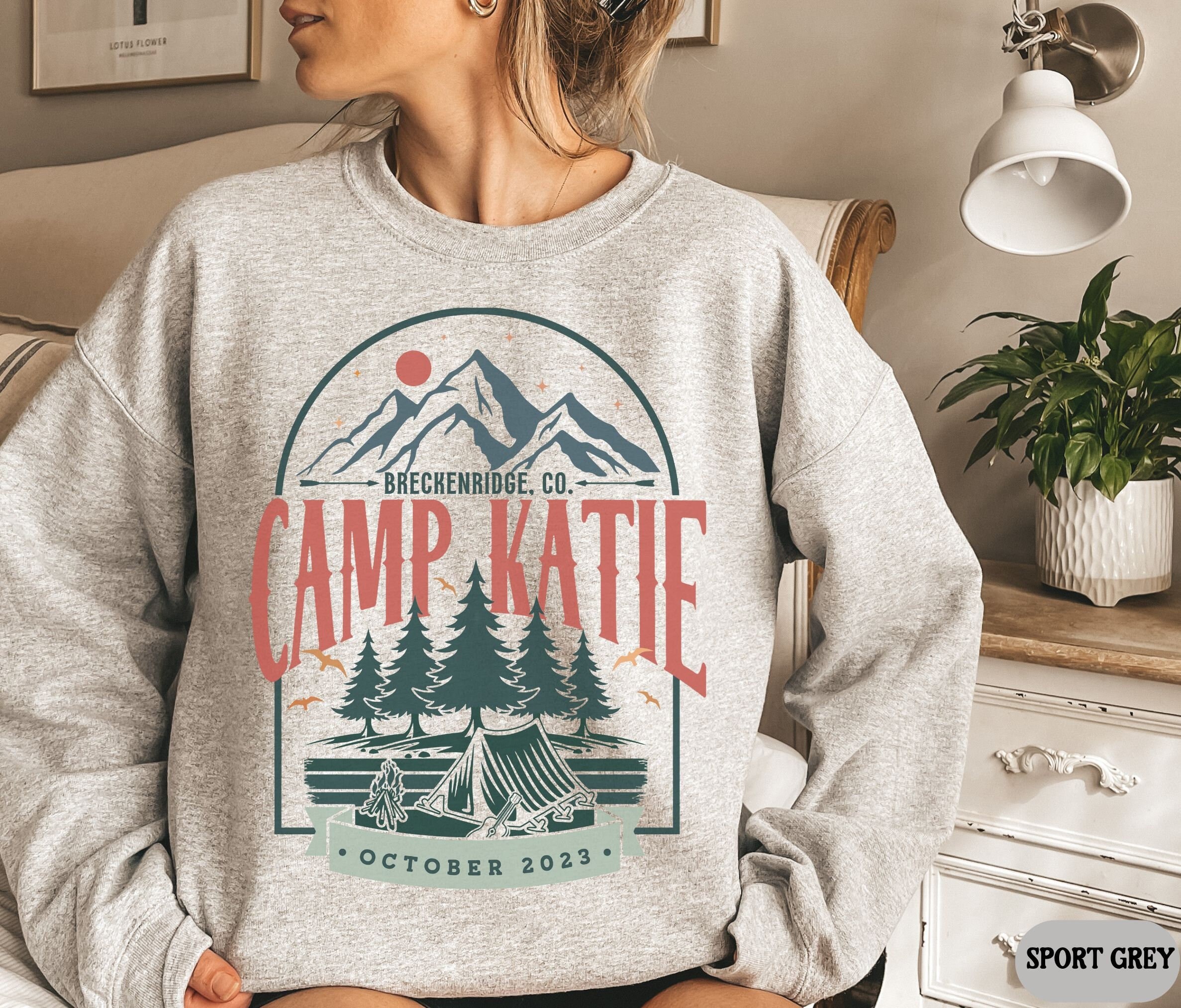 American vintage camp sweatshirt hotsell