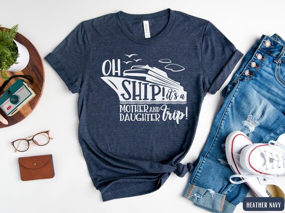 Mother Daughter Cruise Shirts, Mom and Daughter Gifts, 2023 Girls Trip Tee, Matching Mommy and Me Vacation Outfits, Family Travel TShirts