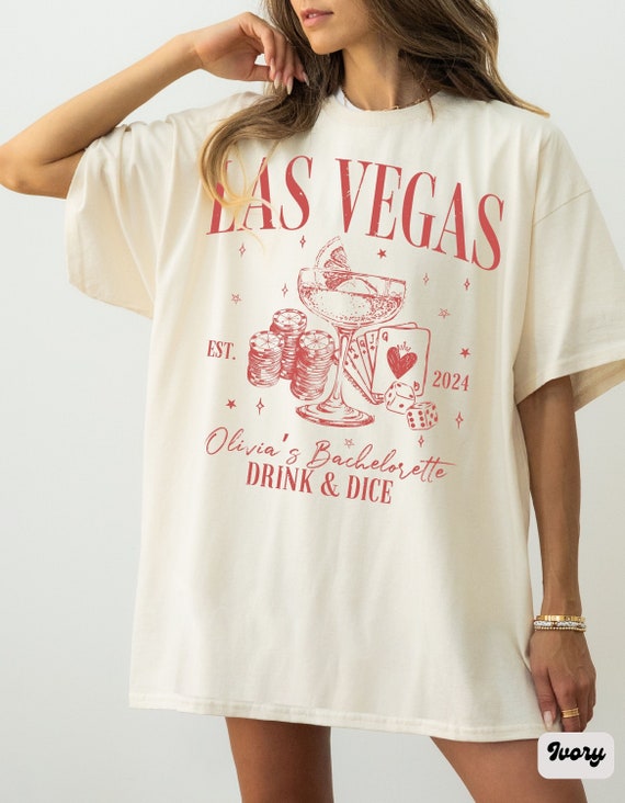 Las Vegas Bachelorette Shirt, Retro Casino Bachelorette Party Shirts, Custom Vegas Wedding Favors, Bridesmaid Girls Trip, Bridal Party Gifts