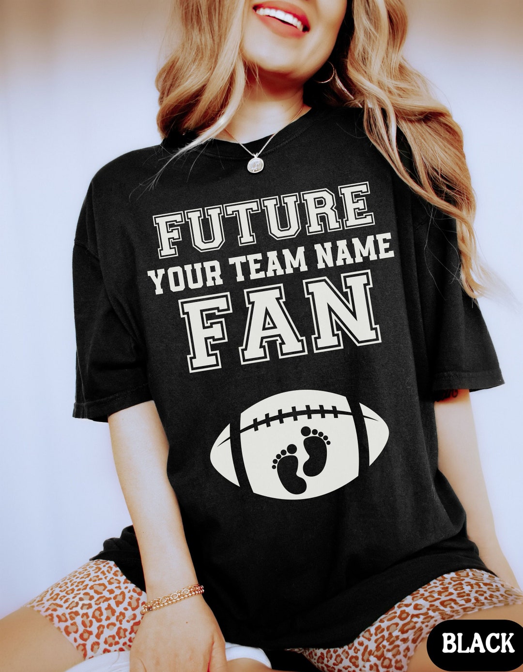 Custom Football Pregnancy Shirt, Football Pregnancy Announcement Shirt