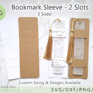Bookmark Sleeve svg, Bookmark Display Card svg, Bookmark Holder svg, Bookmark svg, Bookmark Box svg, Resin Bookmark, Bookmark Packaging