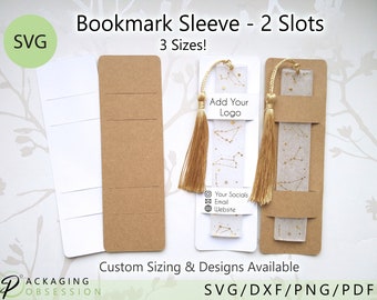 Bookmark Sleeve svg, Bookmark Display Card svg, Bookmark Holder svg, Bookmark svg, Bookmark Box svg, Resin Bookmark, Bookmark Packaging