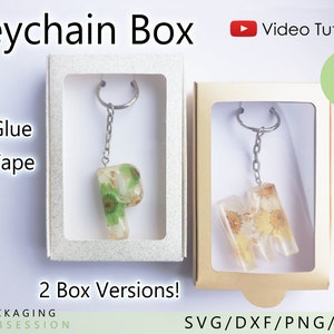 Keychain Box Svg, Keychain Box, Keyring Display Card, Keychain Display Card, Keychain Packaging, Keychain Holder SVG, Keyring Box Template