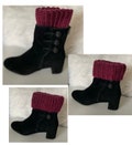 Boot cuffs or boot toppers