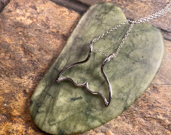 Necklace Ring Holder, Gift for Women Men Nurses Mothers Wife, Sterling Silver Ring Holder Necklace, Wedding Ring Keeper, Fish Tale Necklace