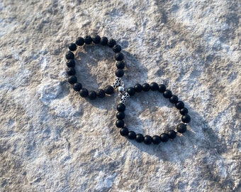 Friendship Companion Bracelets, Gift for Women Men Mothers Wife, Volcanic Beads, Couples Magnetic bracelet