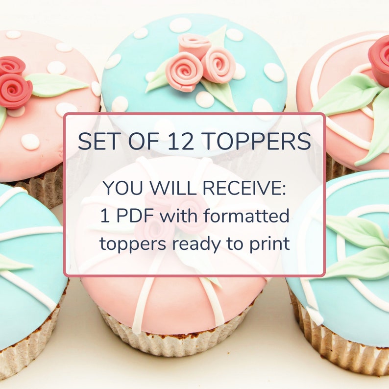 Printable 4th of July Eagles Cupcake Toppers. Set of 12 Fun Designs ...