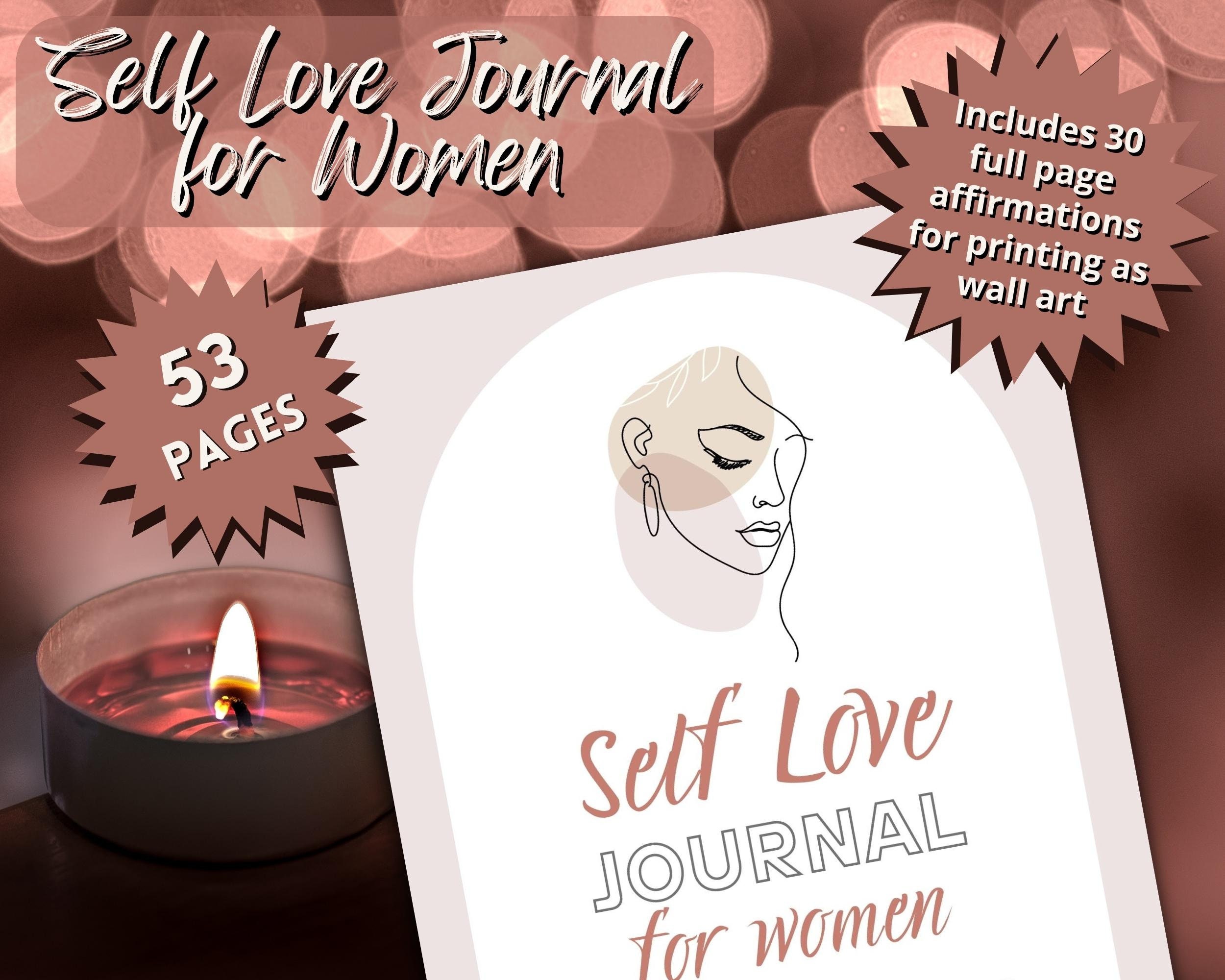Self Love Journal for Women. Wellness, Self Love, Self Care 30 Day  Workbook. Self Confidence Booster. Instant Download 