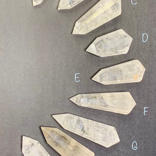 Clear quartz Lemurian Vogel | Brazil