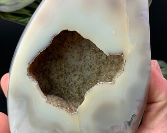 Druzy Agate Flame