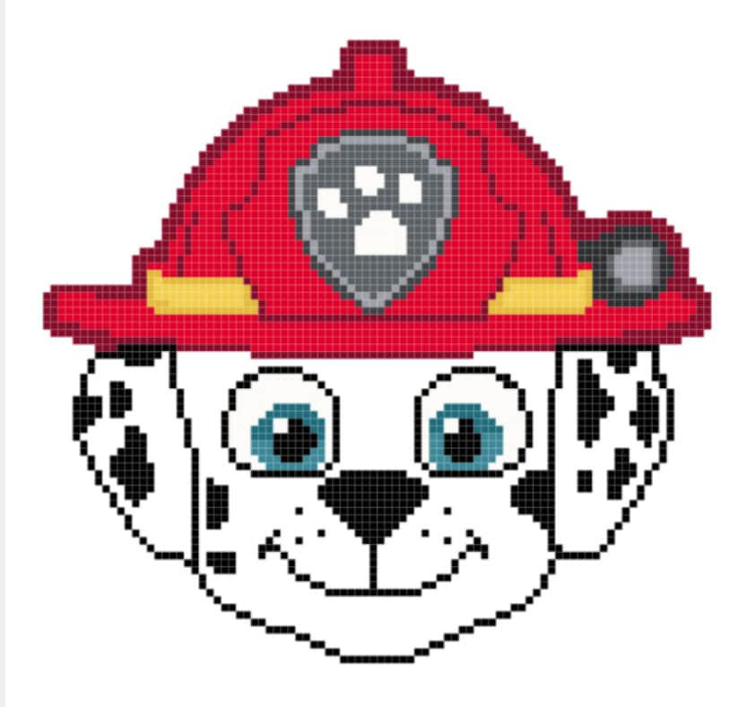 Cross Stitch Perler Paw Patrol Paw Patrol Perler Bead Patterns