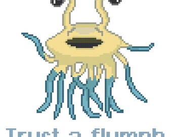 Confíe en un diseño de punto de cruz Flumph (PDF)
