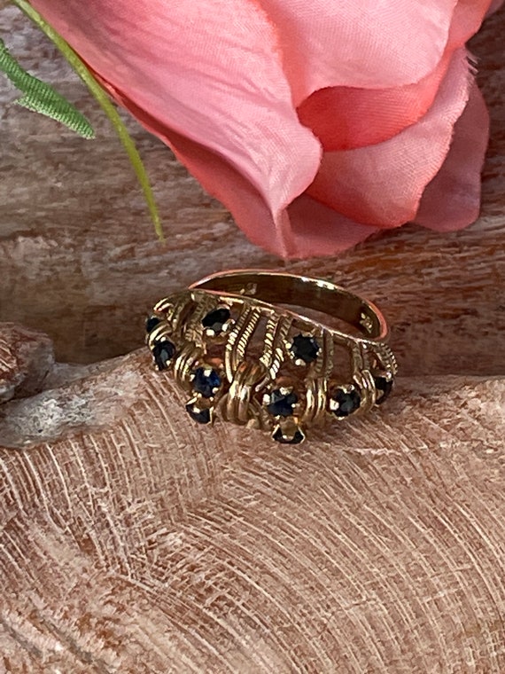 9 carat gold dress rings A 9 carat gold Cameo dress ring – Vintage Tom