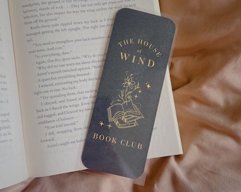 House of Wind Book Club Bookmark - ACOTAR Inspired Bookmark - Velaris - House of Wind - Bookish - Cute Bookmark