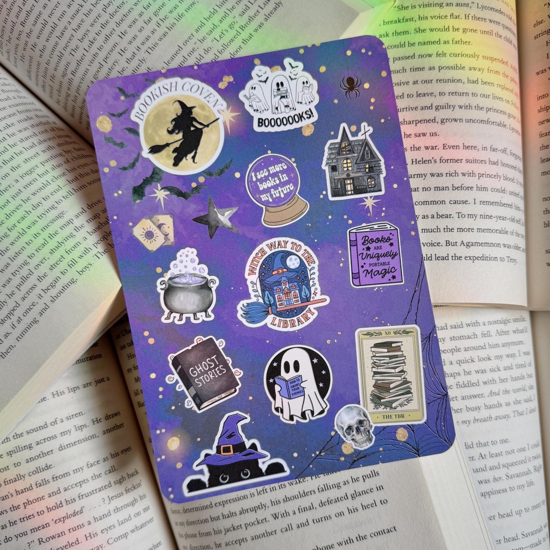 Witchy Halloween Aesthetic Kindle Insert - Kindle Clear Case Insert ...