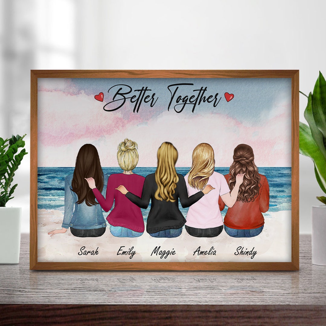 Buy and Build Your own Best friends Custom art Besties -  Portugal