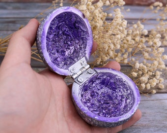 Geode Ring Box - Etsy