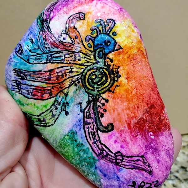 Painted Rocks Birds - Etsy