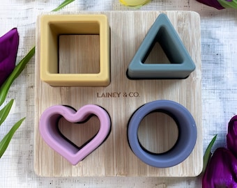 Babys First Puzzle, Montessori Toy, Sensory Play, Baby Learning helps fine motor skills & cognitive development, Babys 1st Easter