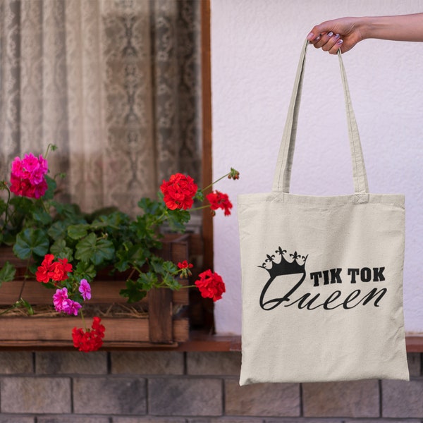 Tik Tok Tote Bag Etsy UK
