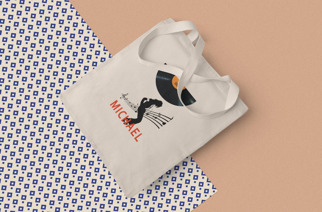 Michael Jackson Tote Bag Michael Bag Michael Jackson Lovers Etsy