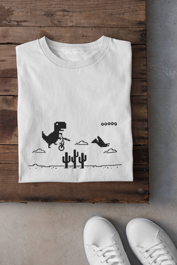 Offline Dinosaur Game T-Shirt