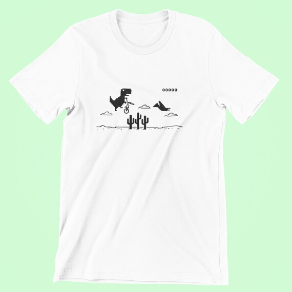 Offline Dinosaur Game T-Shirt