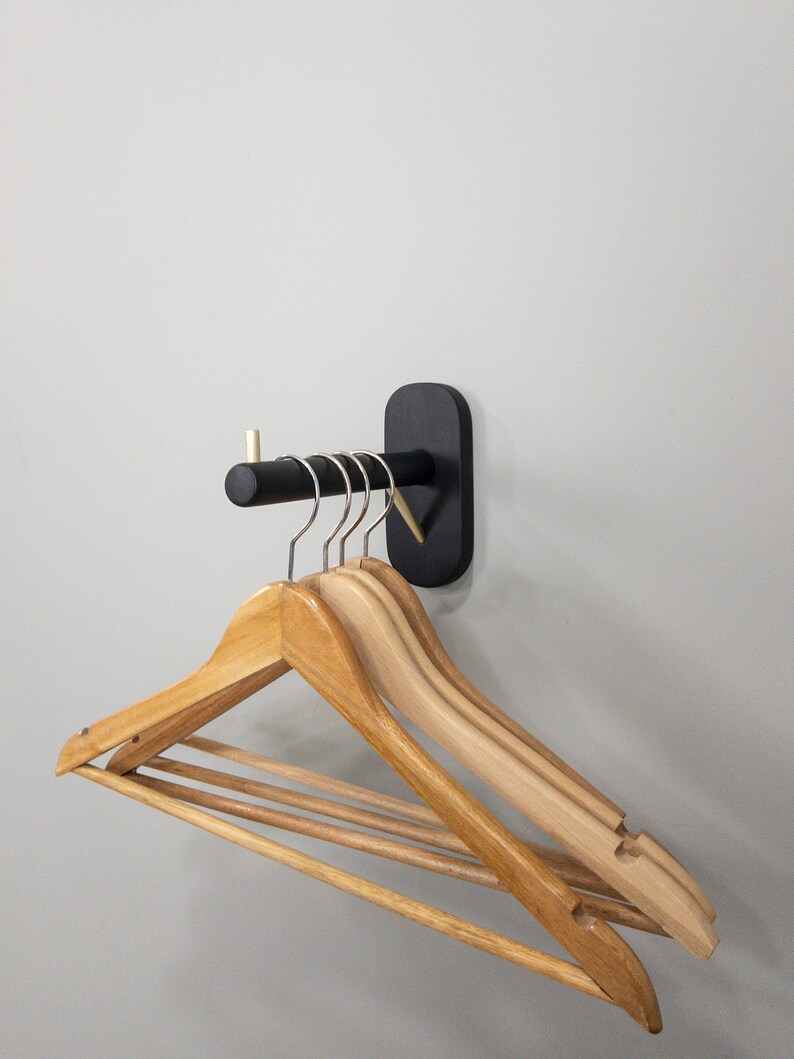 Coat Hanger Wall Wall Coat Hanger Laundry Hanger Wall Etsy