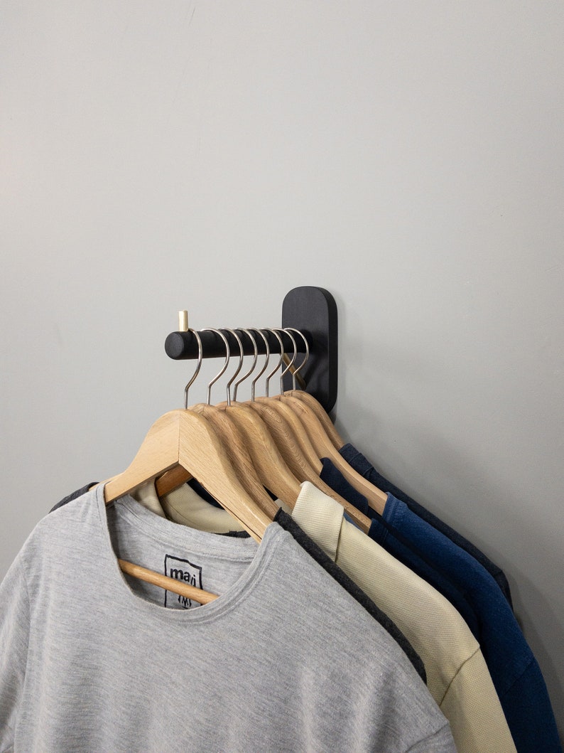 Coat Hanger Wall Wall Coat Hanger Laundry Hanger Wall Etsy