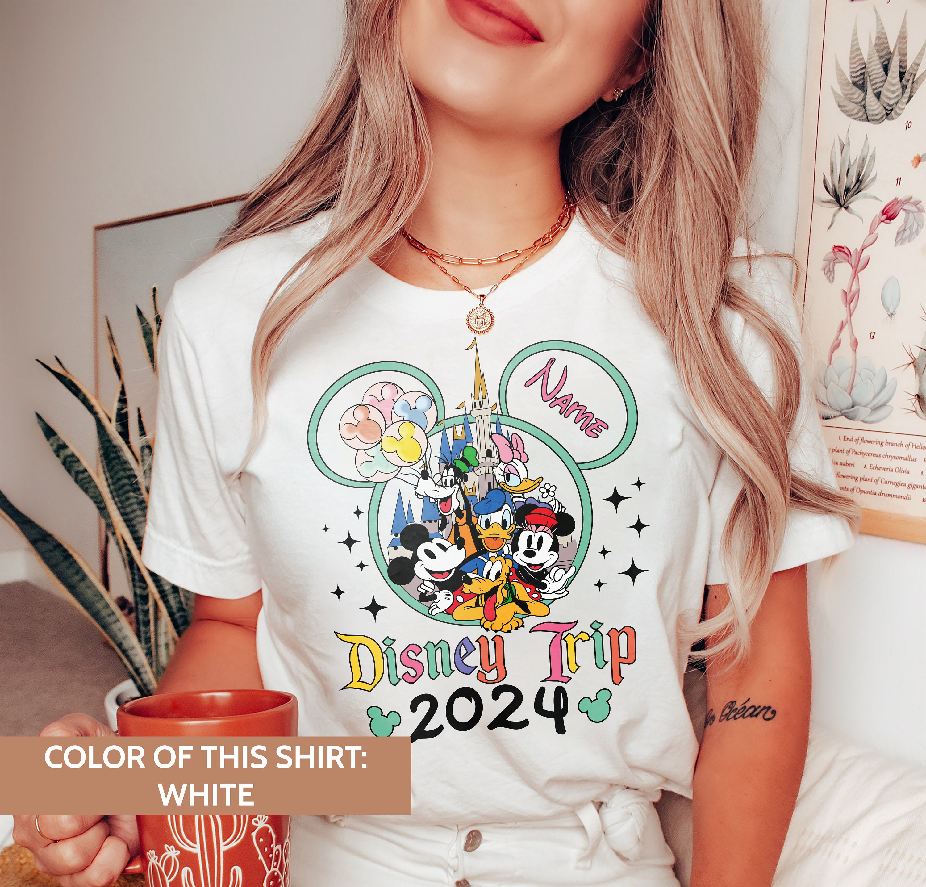 Personalized 2024 Disney Trip Mickey And Friends T-Shirt sold by Amata