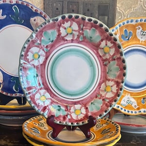 Italian Solimene Plates - Etsy