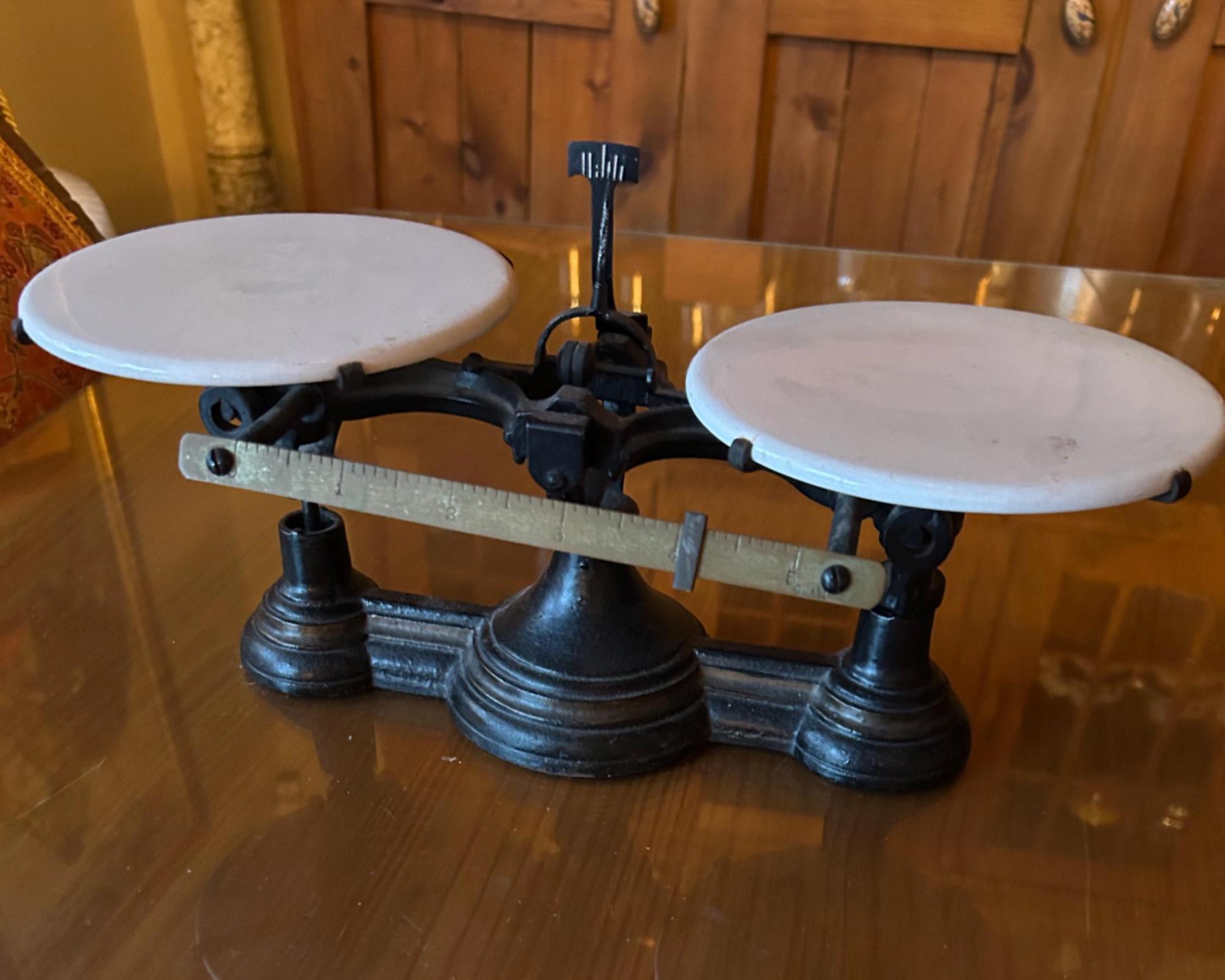 Antique Counter Balance Scales