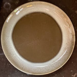 HARKERWARE (Set 4) Stoneware Avocado Mist Dinner Plates