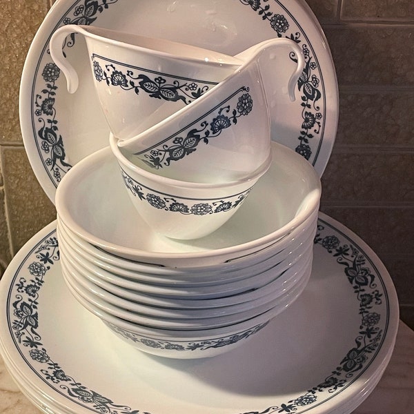 Corelle Old Town Blue Dining Pieces