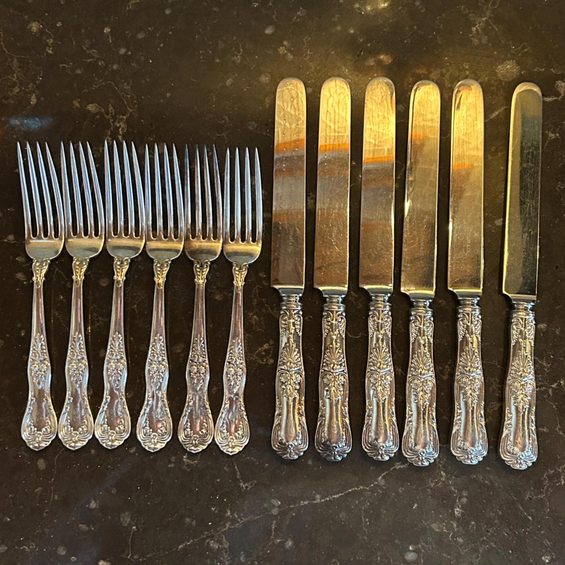 Tiffanys and Co Sterling Flatware - Etsy