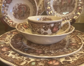 Autumn Delight by Johnson Bros. - ESTATE SET - 51 Pieces of