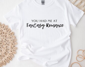 Bookish Trope Fantasy Romantik Avid Reader Buchliebhaber Geschenk Romantik Fantasy Reader Weiß Unisex Oversized Crewneck T-shirt