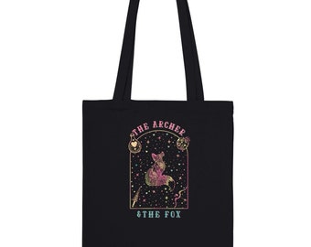 The Ballad of the Archer and the Fox Once Upon a Broken Heart Evangeline Fox Jacks Prince of Hearts Black Tote Bag