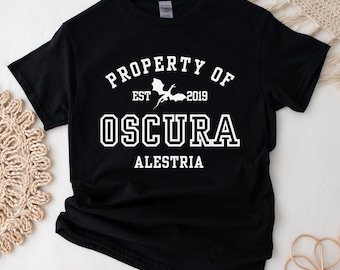Ruthless Boys Property Of Dante Koszulka z nadrukiem Oscura Collegiate Zodiac Academy Merch Klasyczna koszulka unisex z okrągłym dekoltem