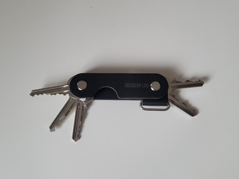 Minimalist EDC Leather Key Holder/ Keyring / Keychain / Key Etsy