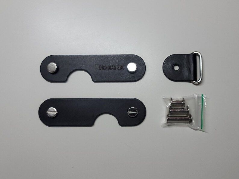 Minimalist EDC Leather Key Holder/ Keyring / Keychain / Key Etsy