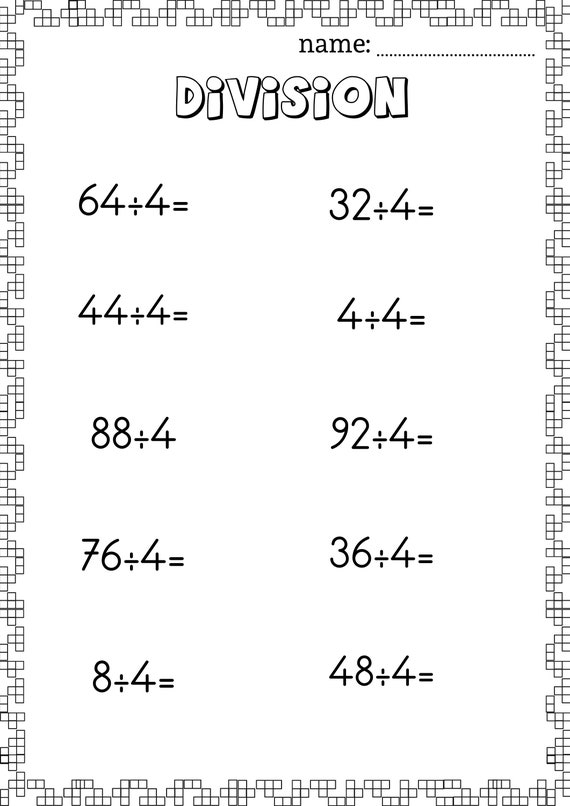 37 Atividades Educativas de Multiplicação  Math division worksheets, Math  division, Spanish math