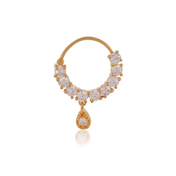 Nose ring 2024 designs diamond