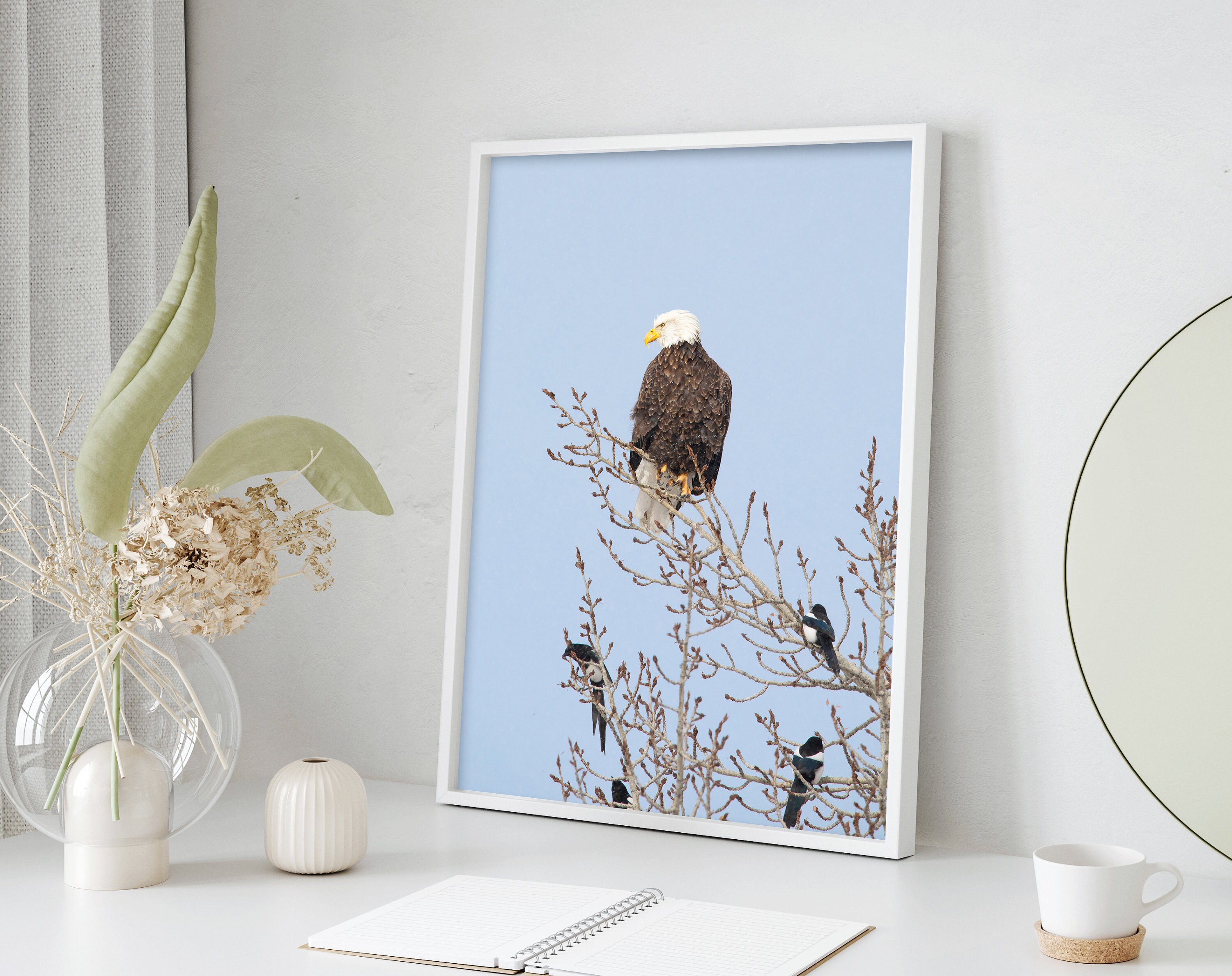 Bald Eagle Digital Print Printable Wildlife Photography - Etsy