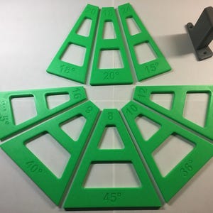 Woodworking Angle Wedge Wedgies for Segmented Bowls ALL SIZES